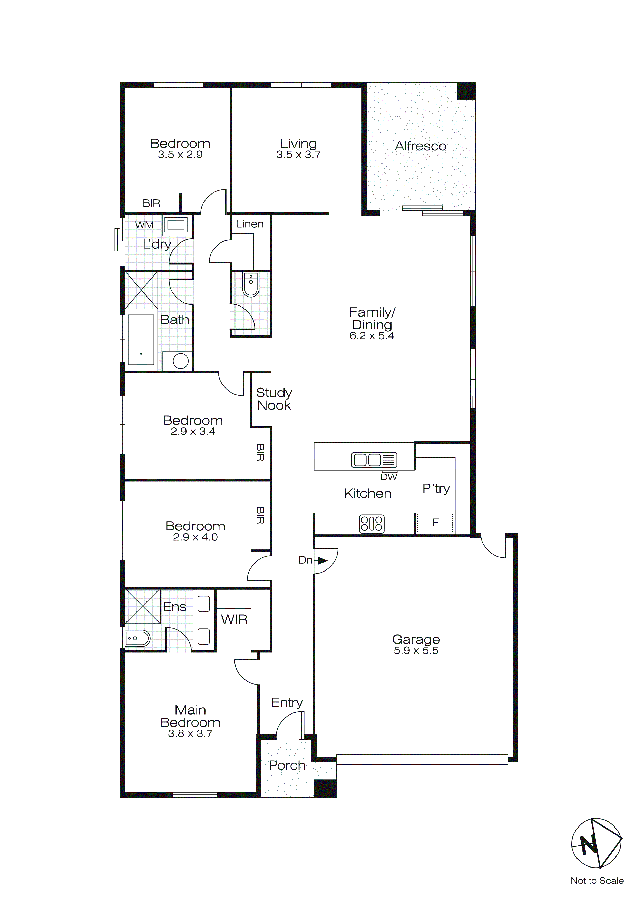 8 Hubbard Street, Lucas VIC 3350 - Floorplan