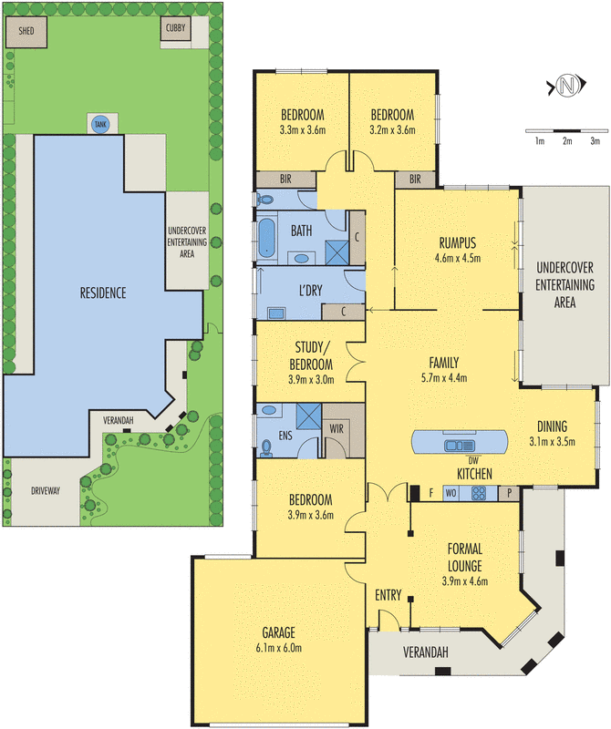 8 Janmar Court, Grovedale VIC 3216 - Floorplan