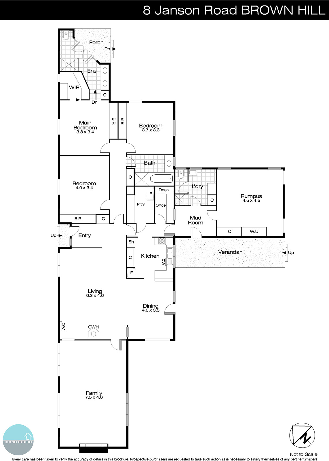 8 Janson Road, Brown Hill VIC 3350 - Floorplan