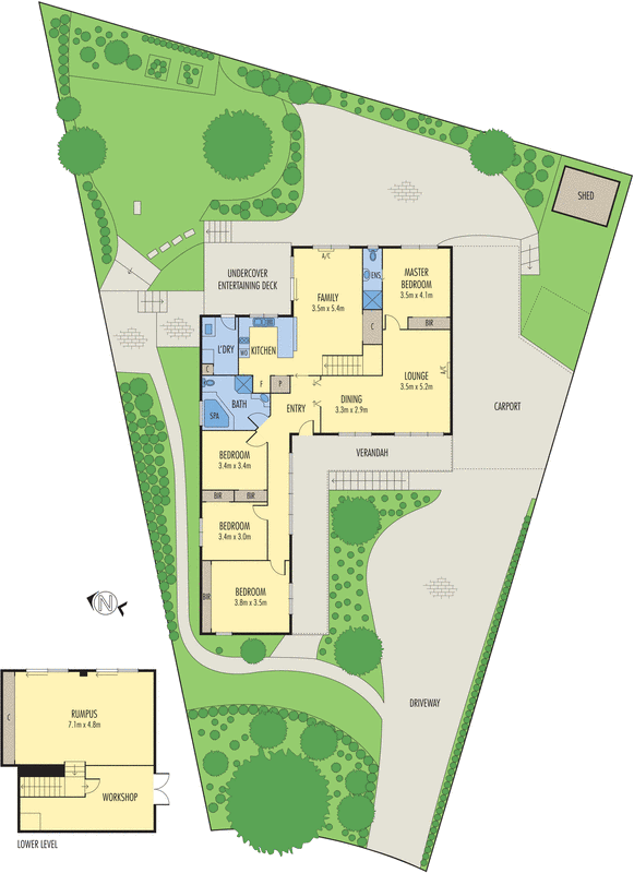8 Joanna Court, Mount Waverley VIC 3149 - Floorplan