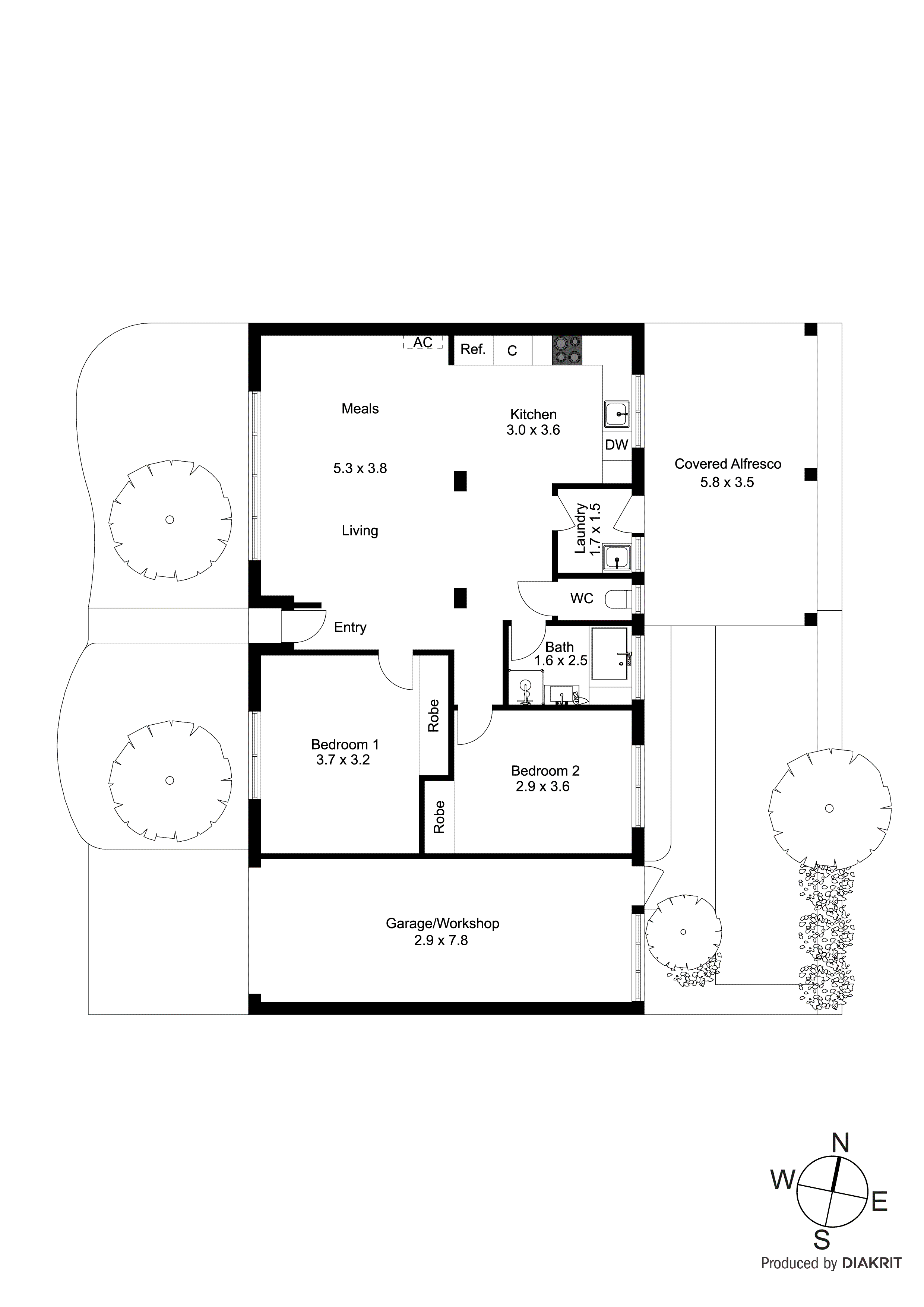 8 Kiah Court, Patterson Lakes VIC 3197 - Floorplan