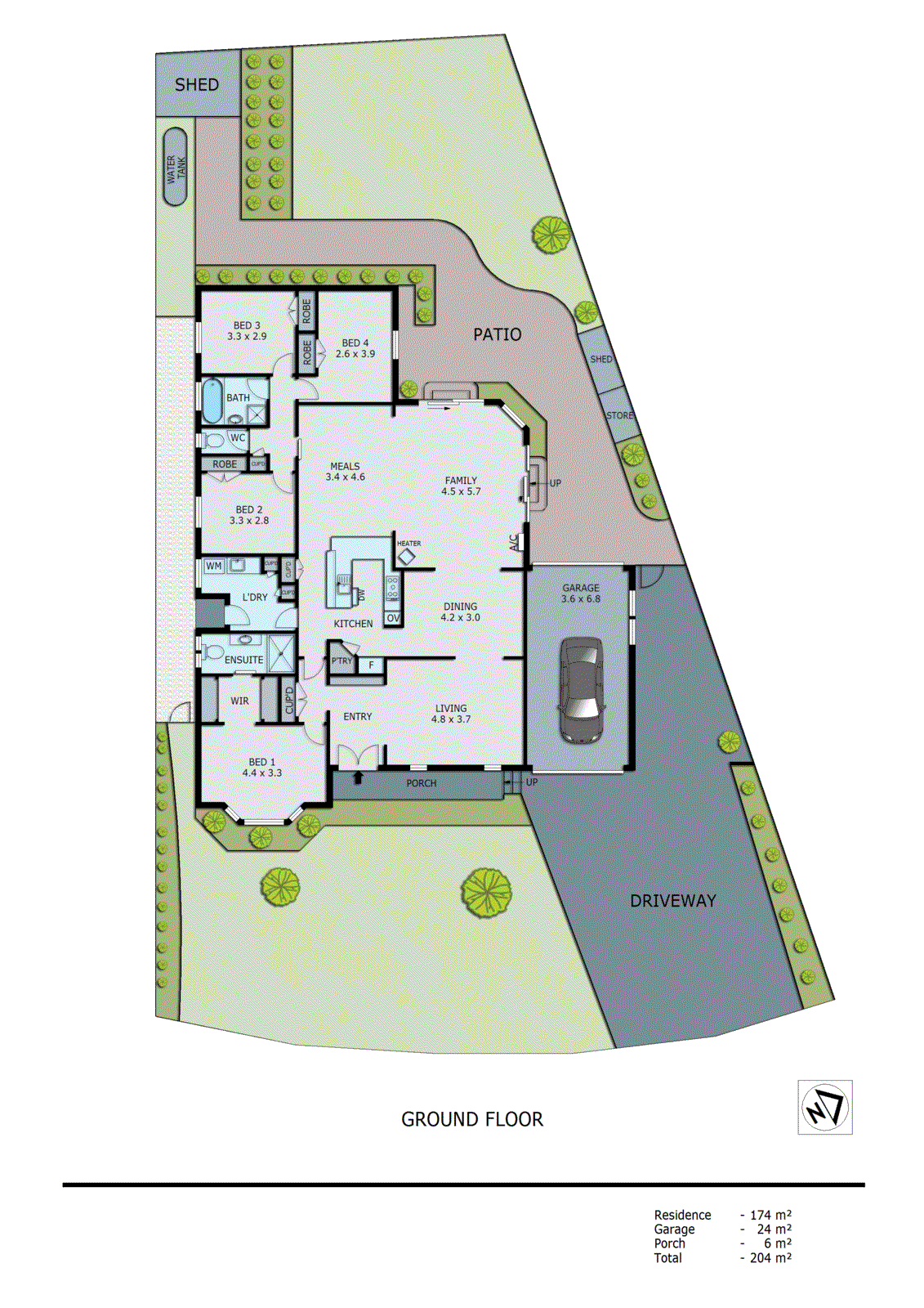 8 Kubis Crescent, Dingley Village VIC 3172 - Floorplan