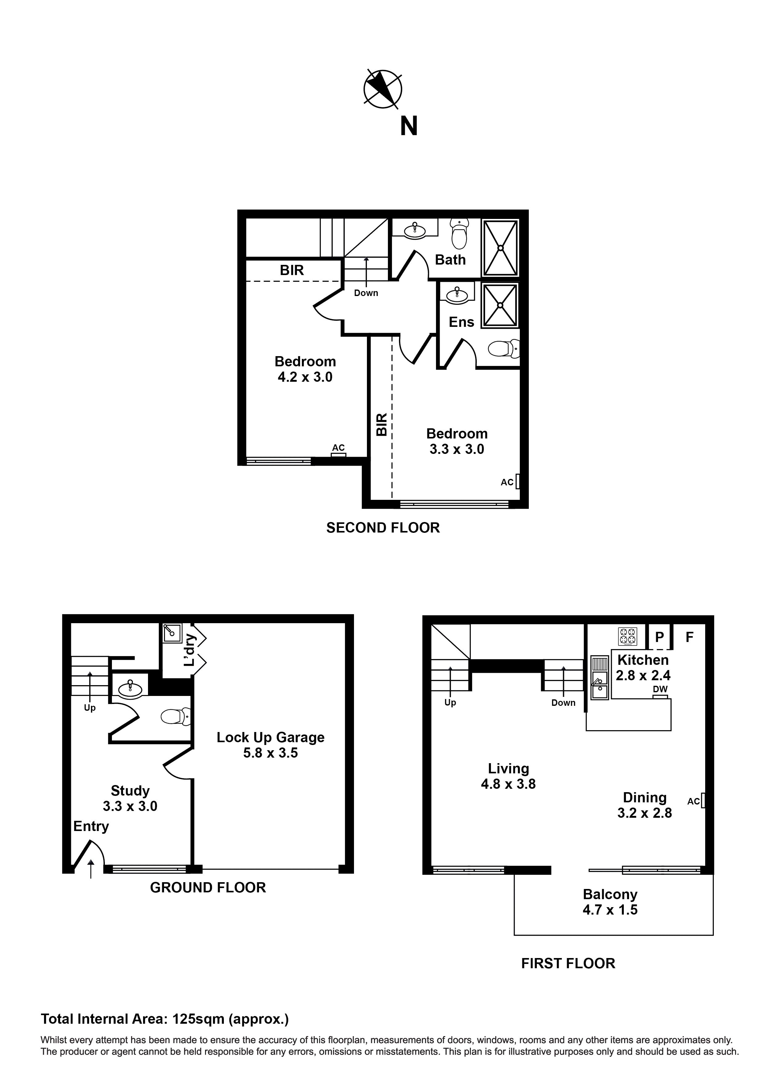8 La Scala Avenue, Maribyrnong VIC 3032 - Floorplan