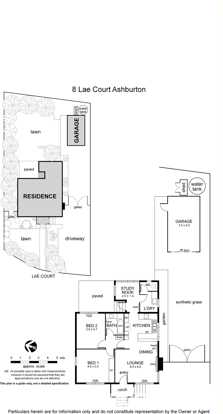 8 Lae Court, Ashburton VIC 3147 - Floorplan