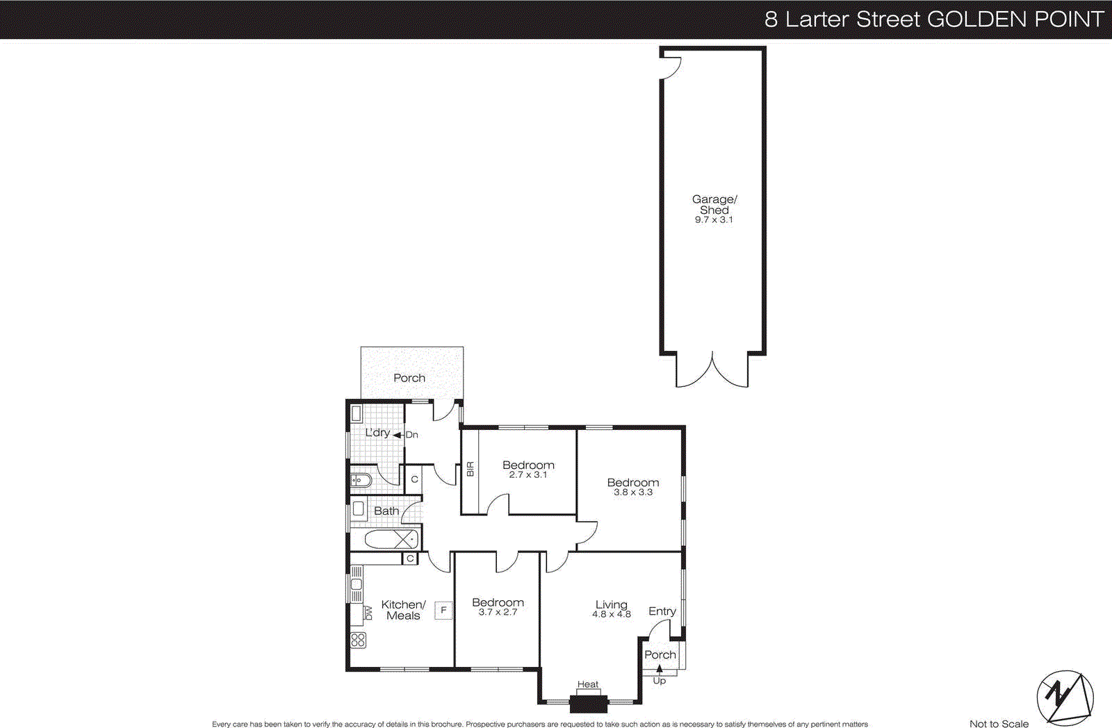 8 Larter Street, Golden Point VIC 3350 - Floorplan