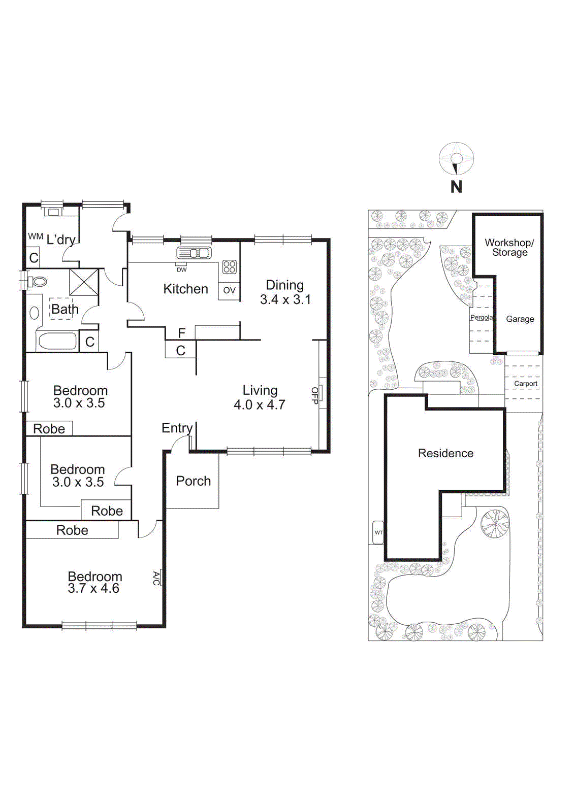 8 Lesden Street, Bentleigh East VIC 3165 - Floorplan