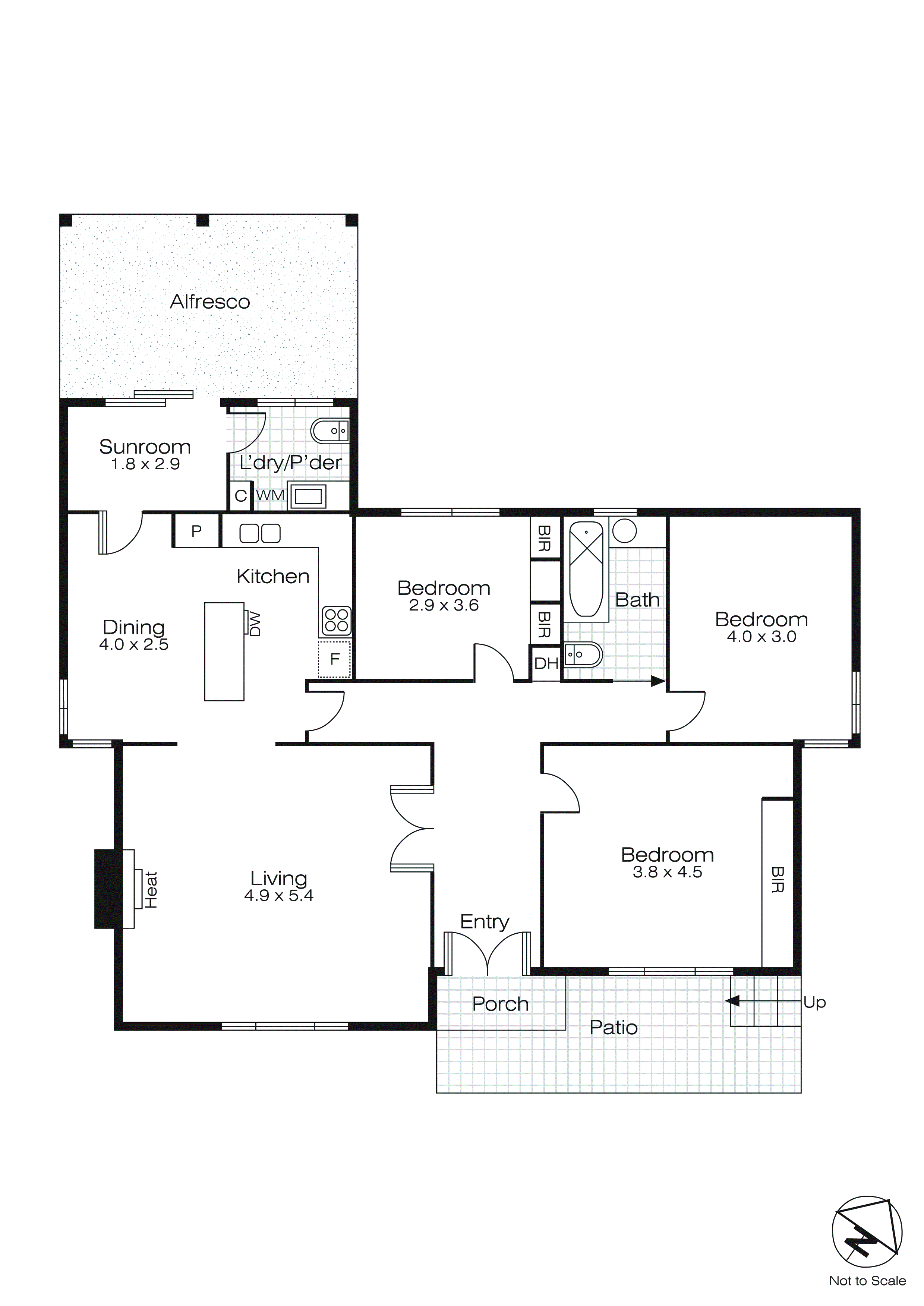 8 Lofven Street, Nerrina VIC 3350 - Floorplan