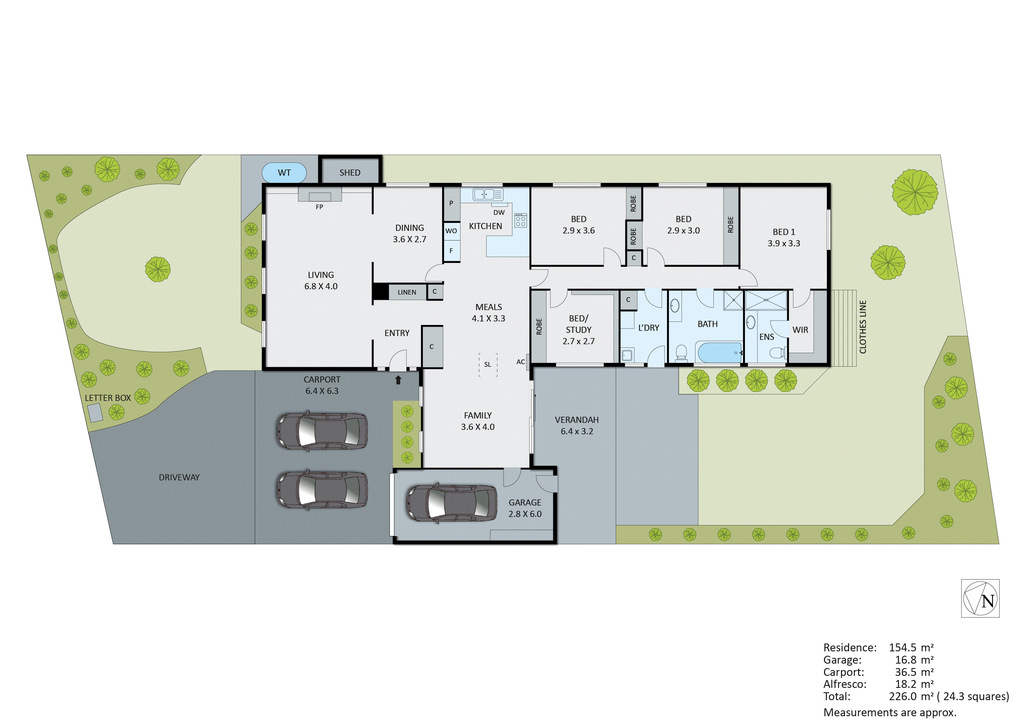 8 Lord Avenue, Dingley Village VIC 3172 - Floorplan