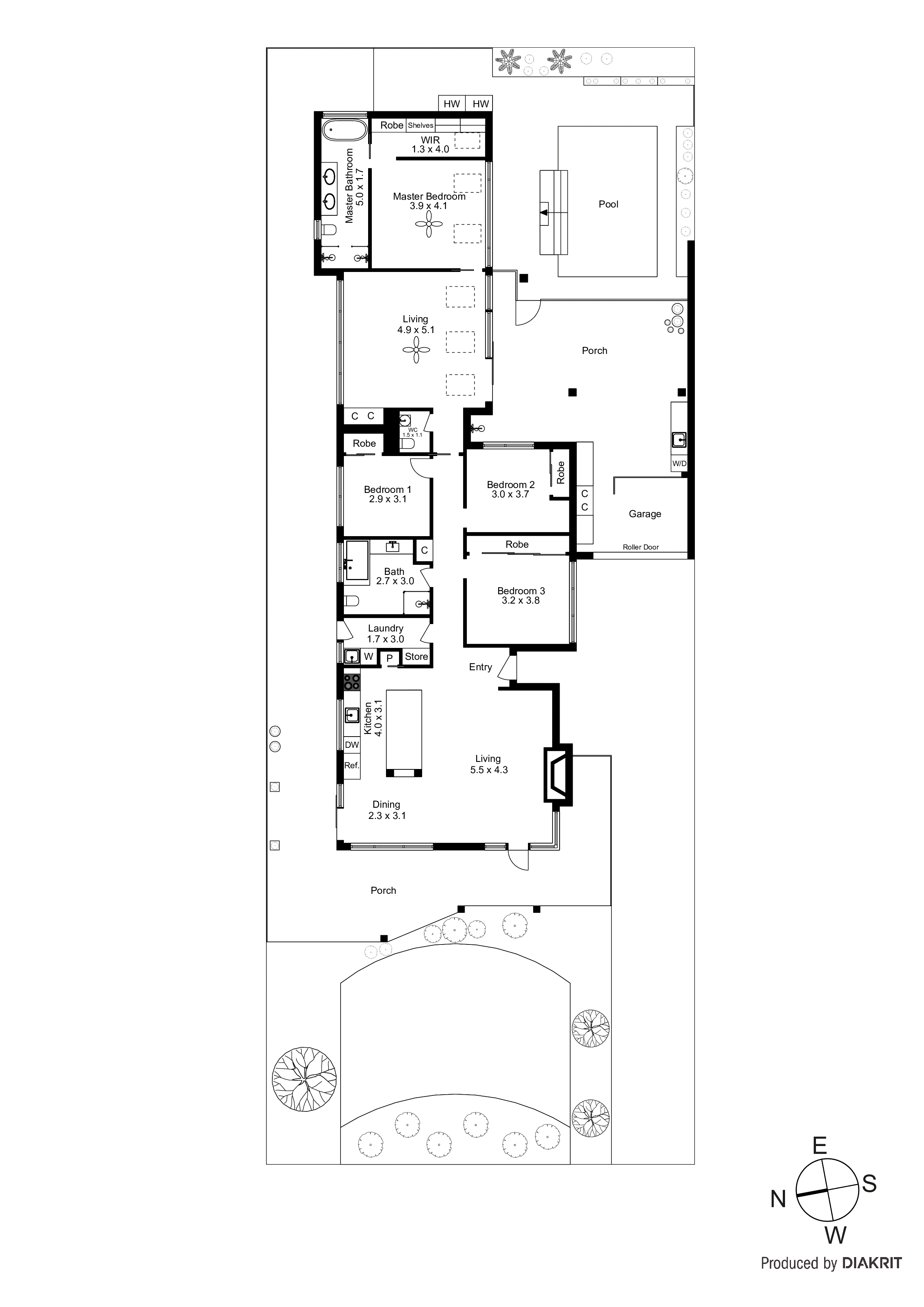 8 Mahoney Crescent, Seaford VIC 3198 - Floorplan