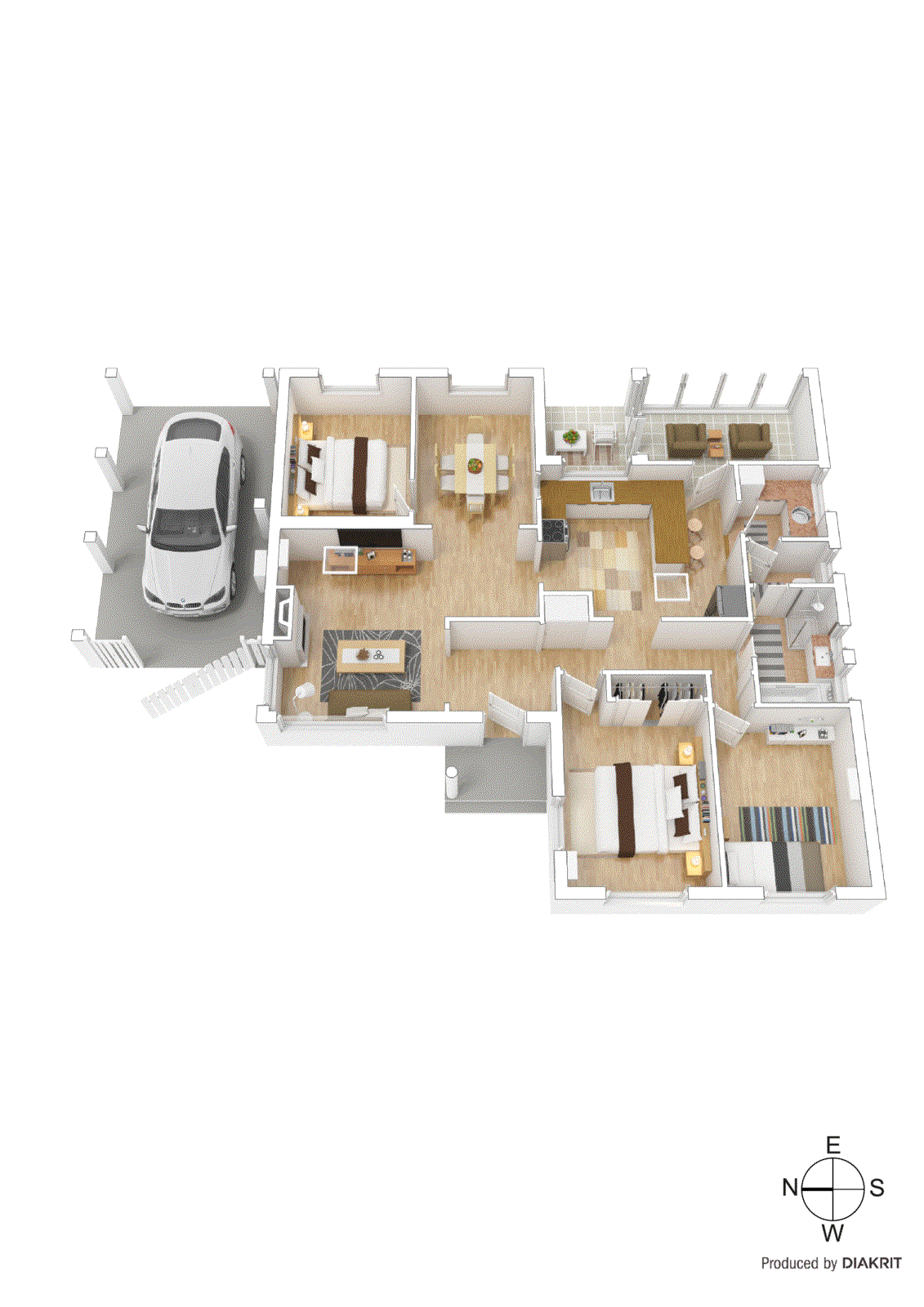 8 Malcolm Court, Mount Waverley VIC 3149 - Floorplan