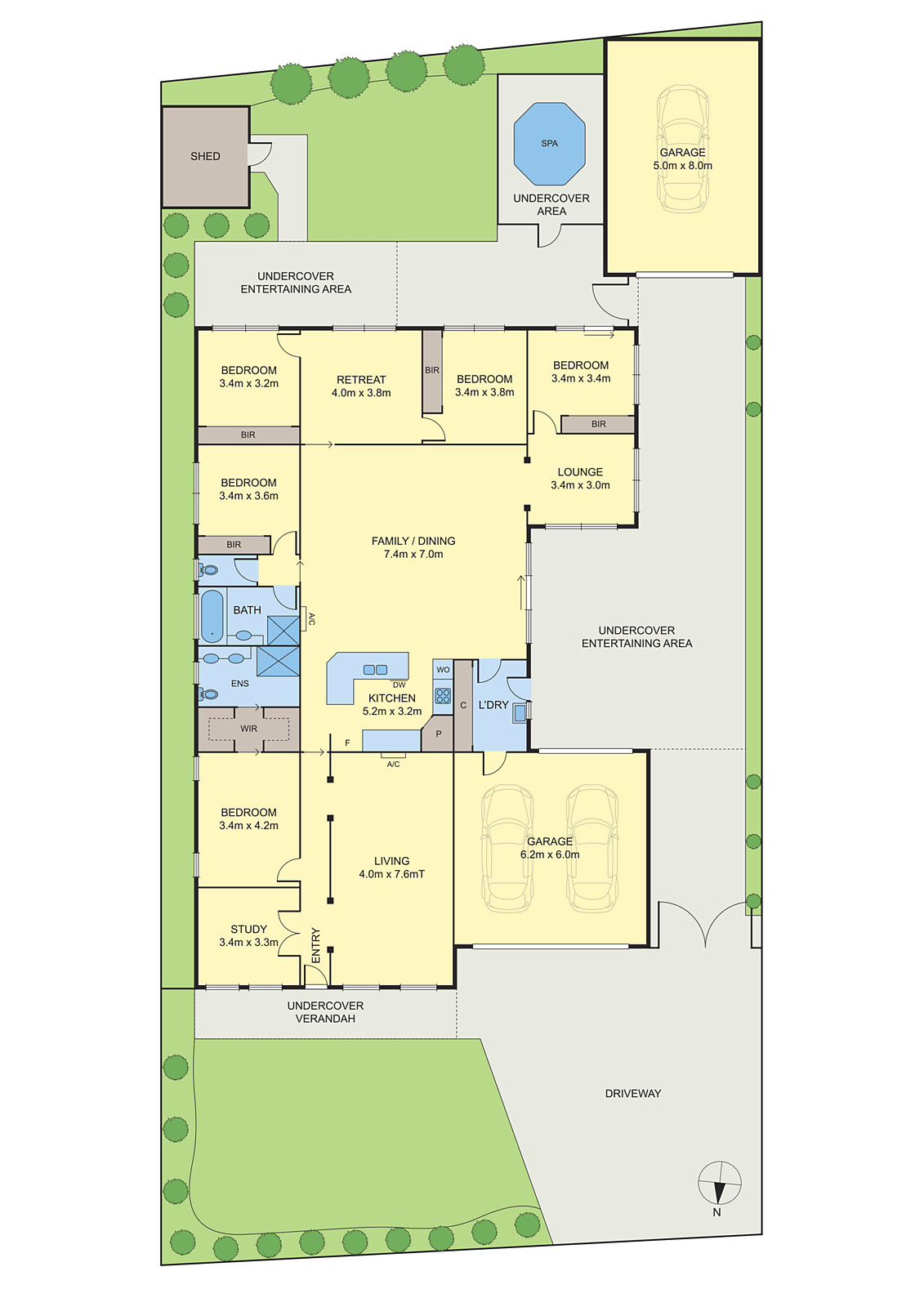 8 Malua Court, St Albans Park VIC 3219 - Floorplan