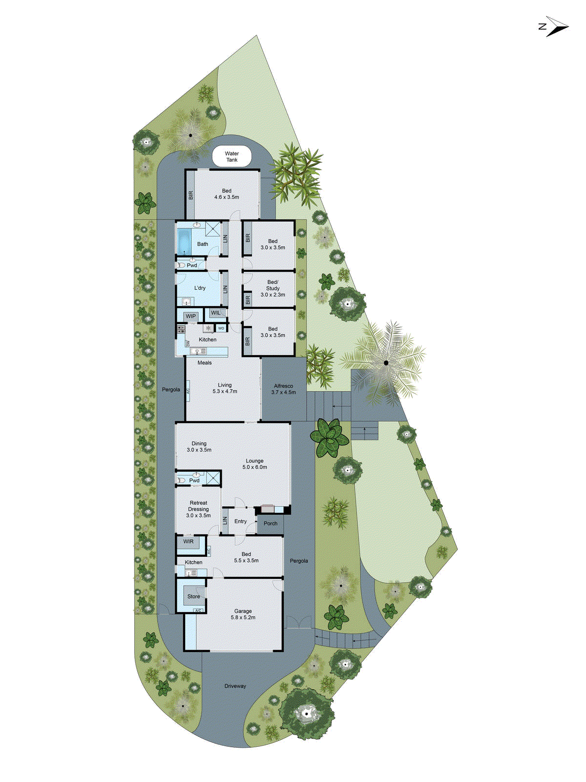 8 Manor Crescent, Highton VIC 3216 - Floorplan