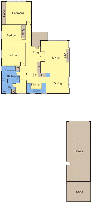8 Marlborough Street, Bentleigh East VIC 3165 - Floorplan