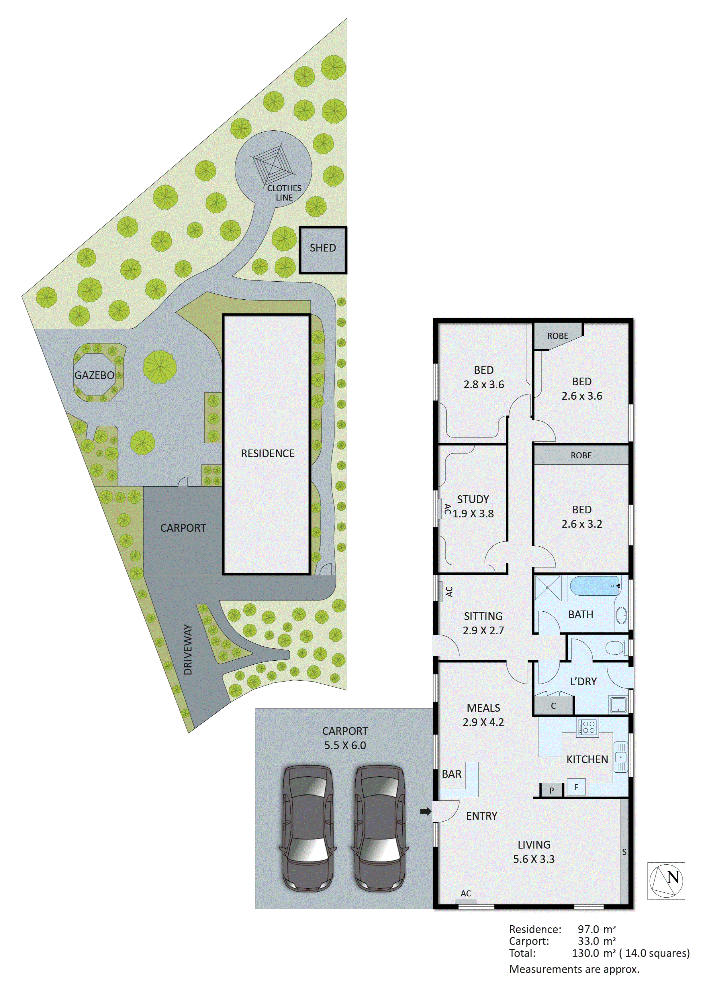 8 Mayfair Court, Keysborough VIC 3173 - Floorplan