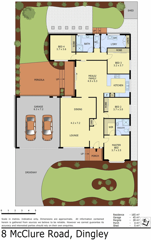 8 McClure Road, Dingley Village VIC 3172 - Floorplan