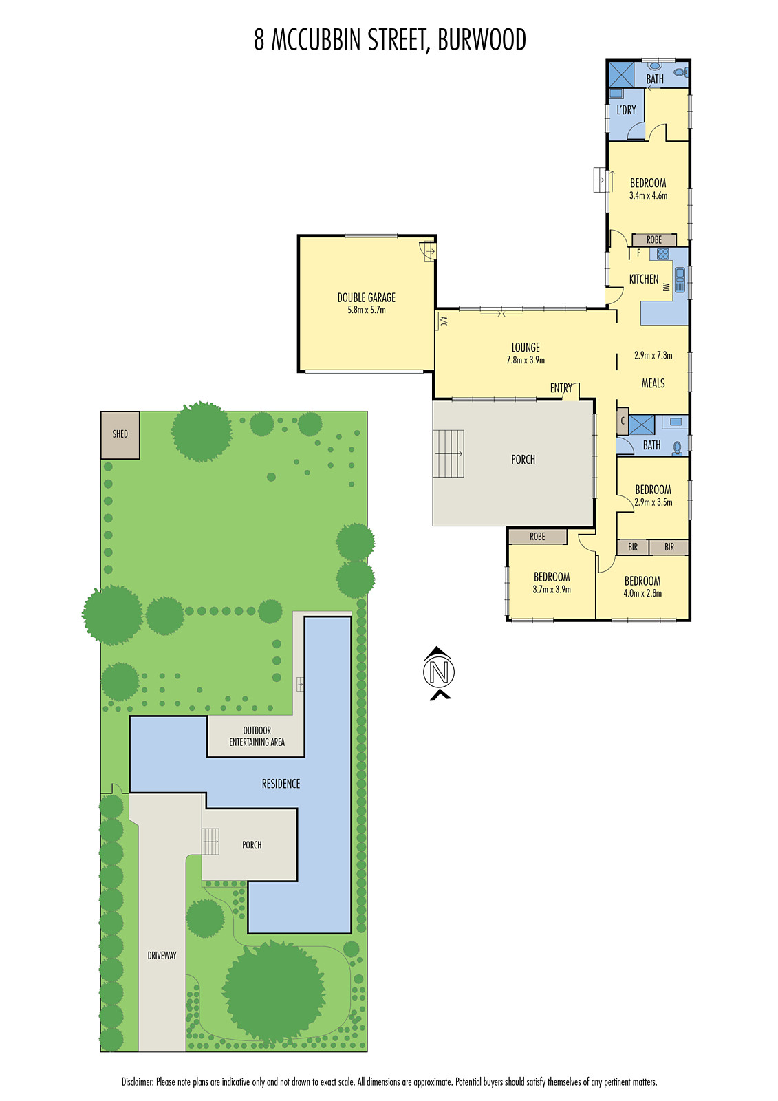 8 McCubbin Street, Burwood VIC 3125 - Floorplan