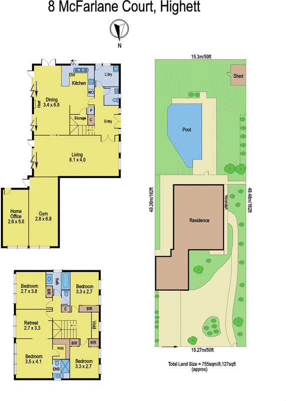 8 McFarlane Court, Highett VIC 3190 - Floorplan
