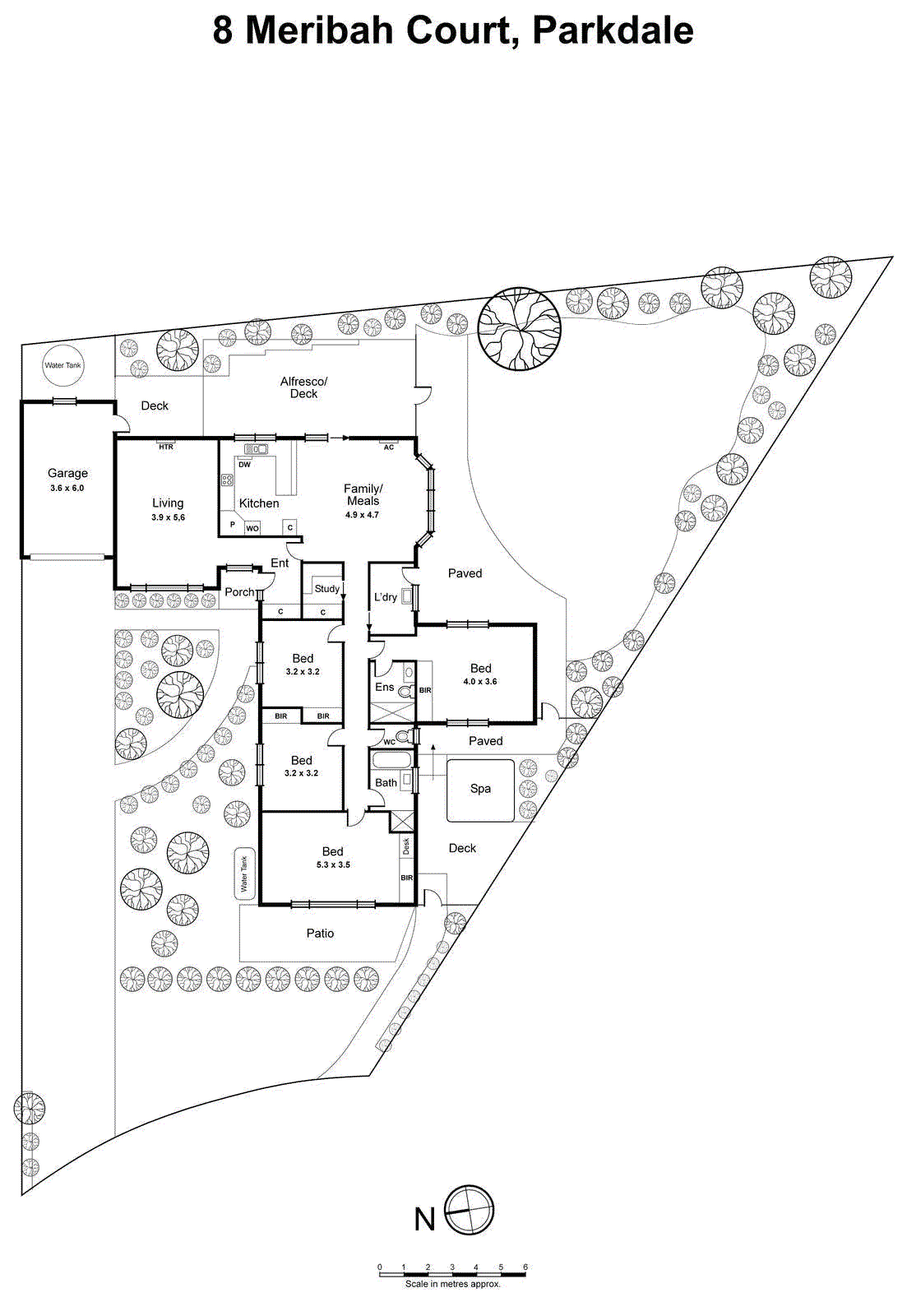 8 Meribah Court, Parkdale VIC 3195 - Floorplan