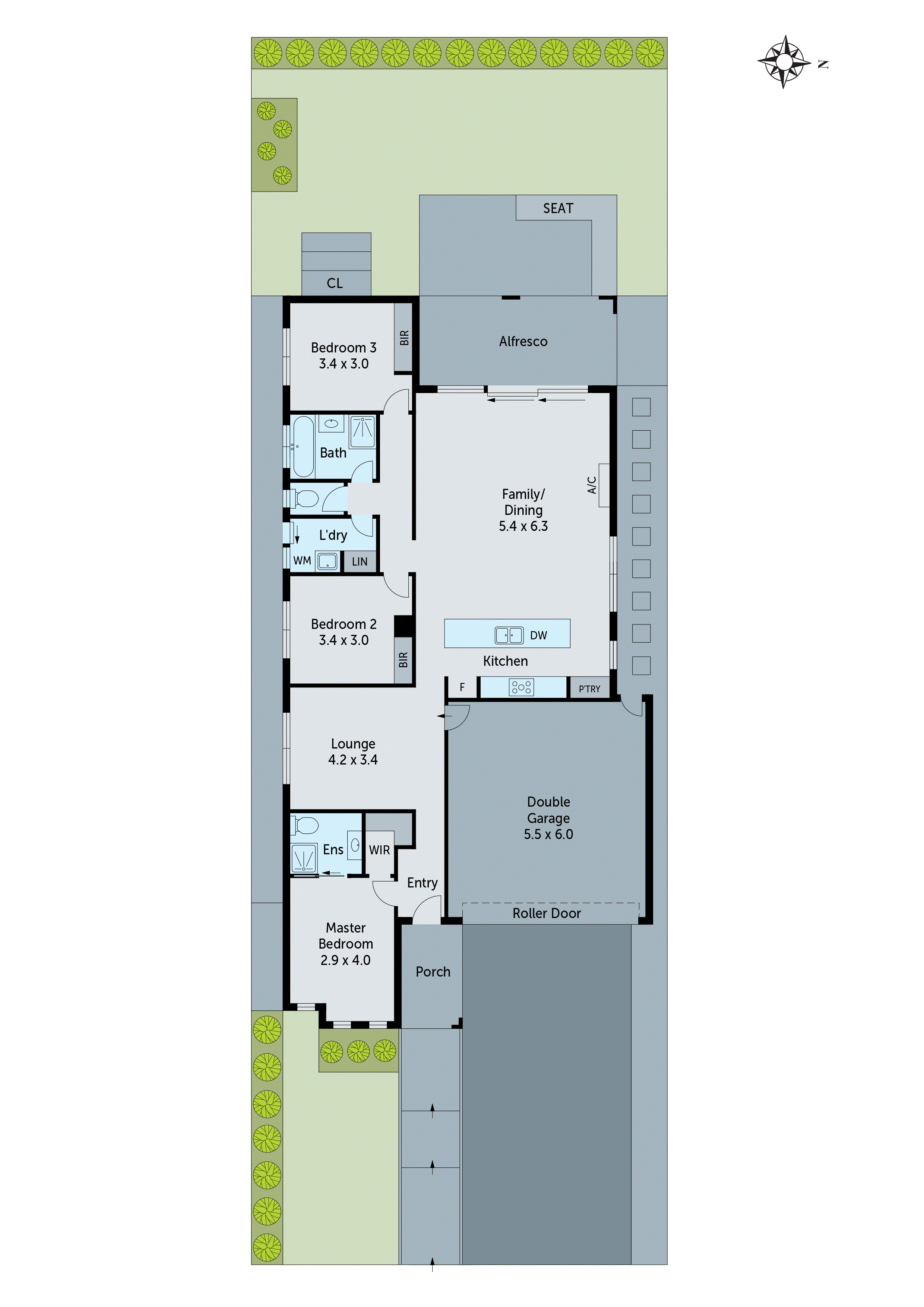 8 Milla Avenue, Armstrong Creek VIC 3217 - Floorplan