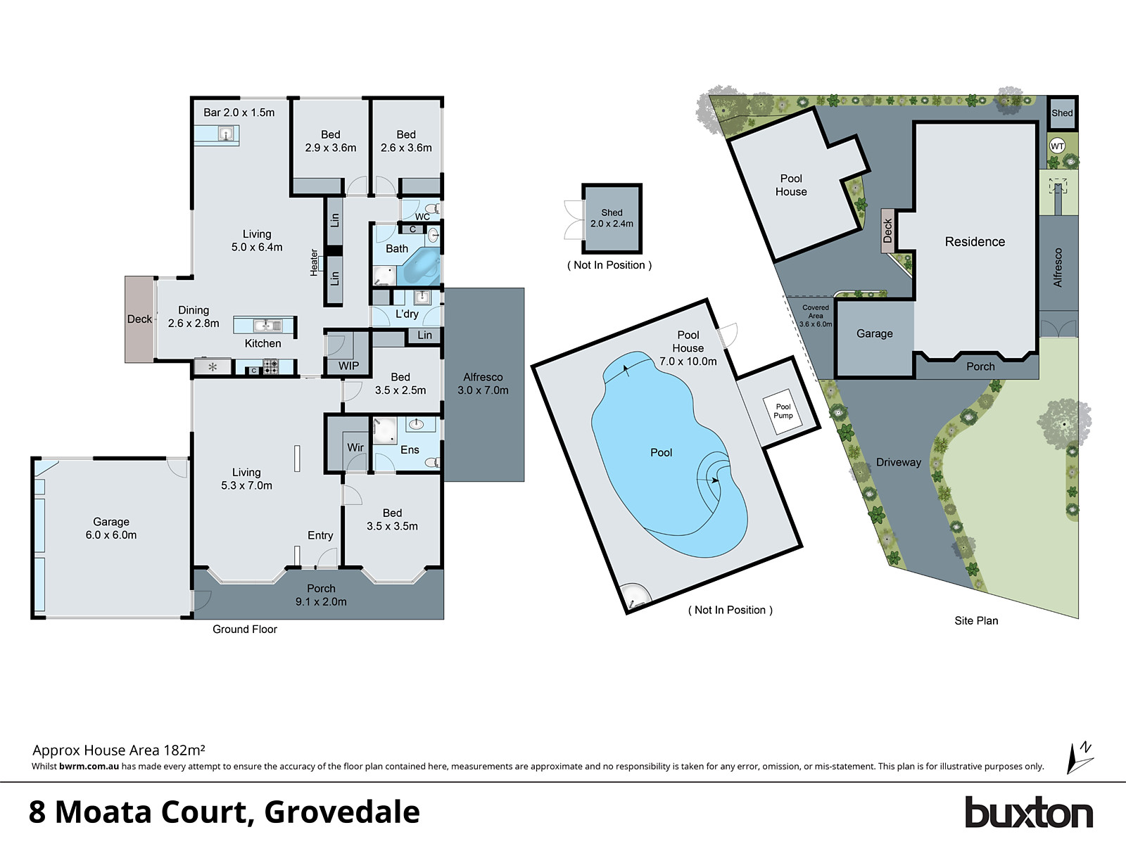 8 Moata Court, Grovedale VIC 3216 - Floorplan