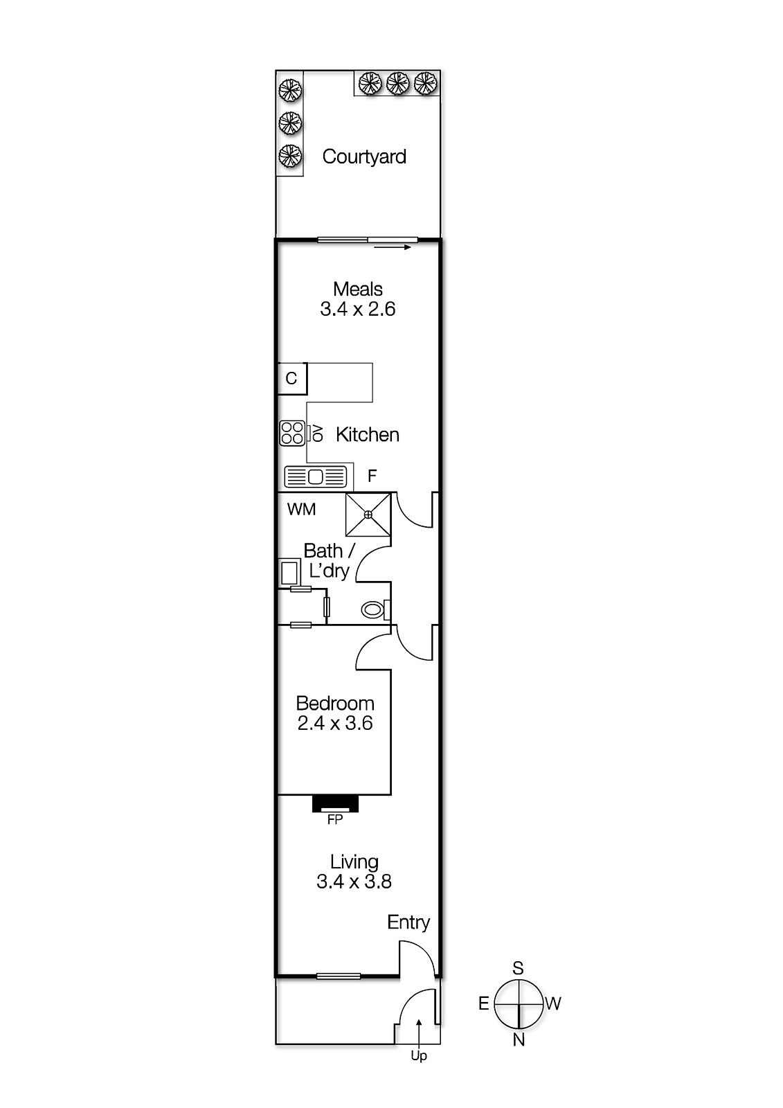 8 Morris Street, South Melbourne VIC 3205 - Floorplan