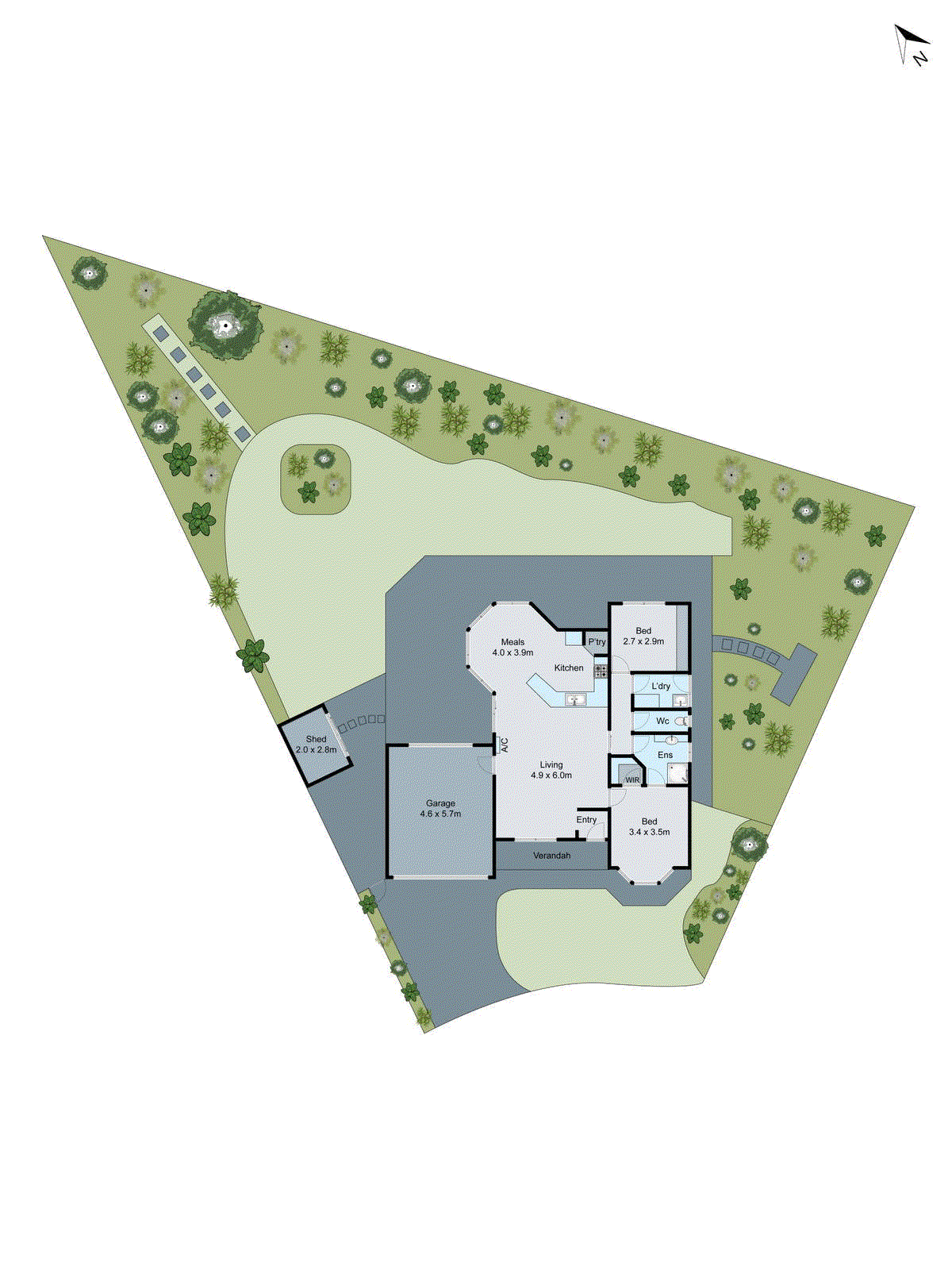 8 Mossgiel Court, Hamlyn Heights VIC 3215 - Floorplan