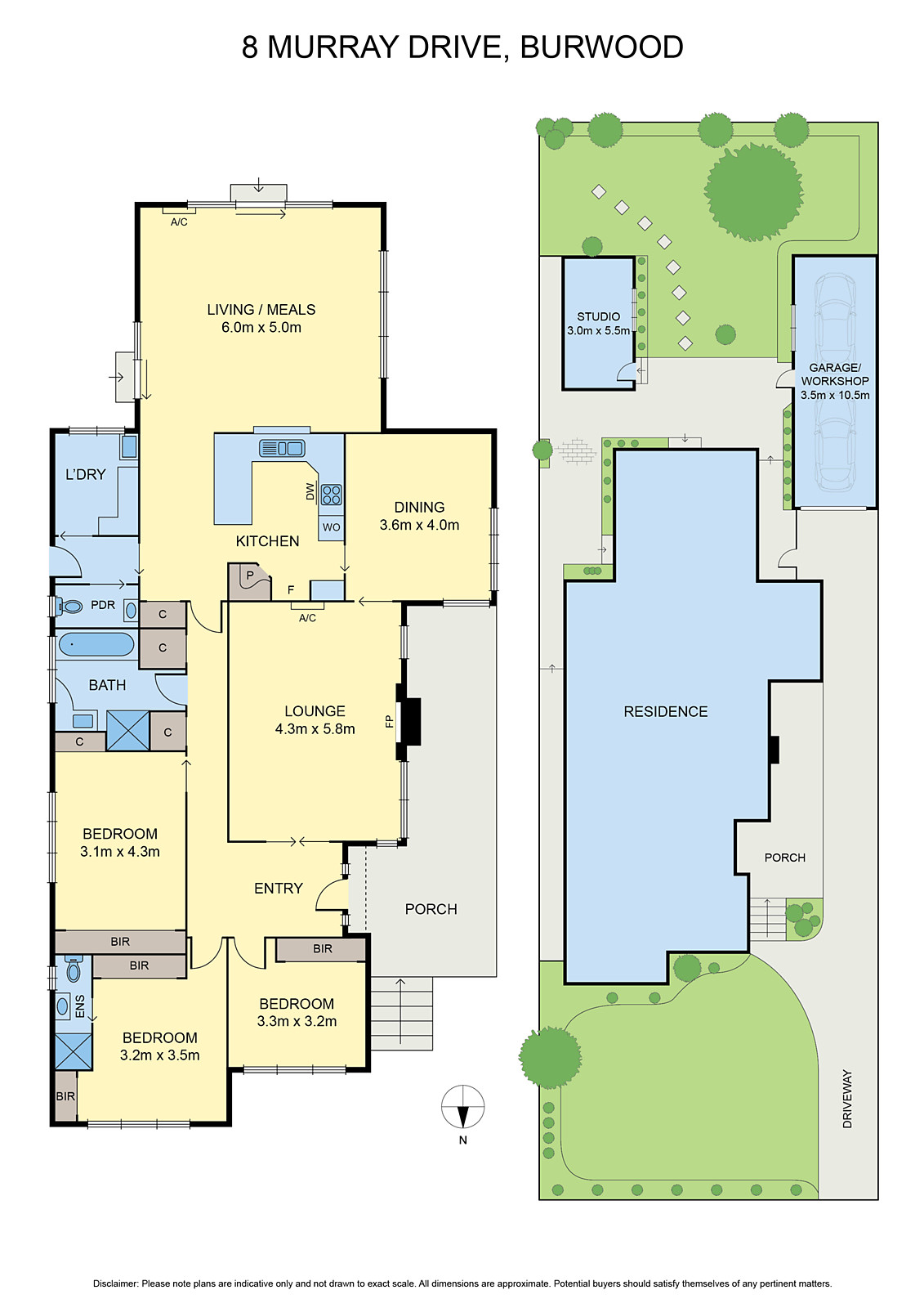 8 Murray Drive, Burwood VIC 3125 - Floorplan