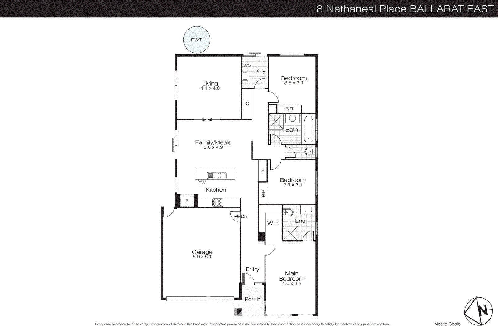 8 Nathanael Place, Ballarat East VIC 3350 - Floorplan