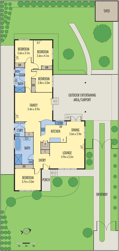 8 Neil Court, Blackburn South VIC 3130 - Floorplan