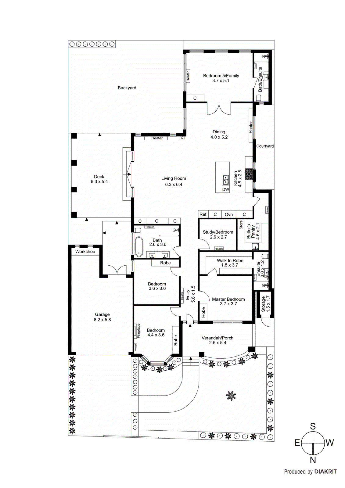 8 Nelson Avenue, Oakleigh VIC 3166 - Floorplan