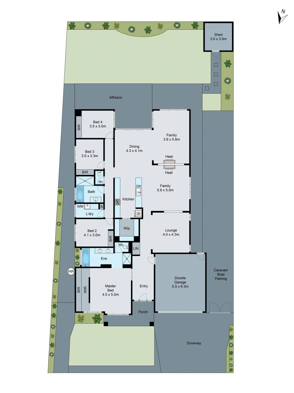 8 Newhaven Avenue, St Albans Park VIC 3219 - Floorplan