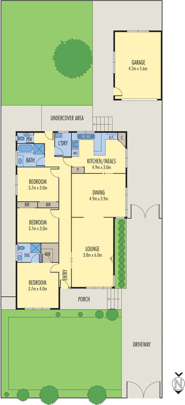 8 Newport Road, Clayton South VIC 3169 - Floorplan