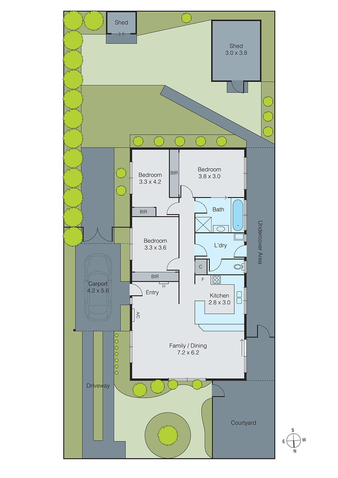 8 Nireeda Close, Moolap VIC 3224 - Floorplan