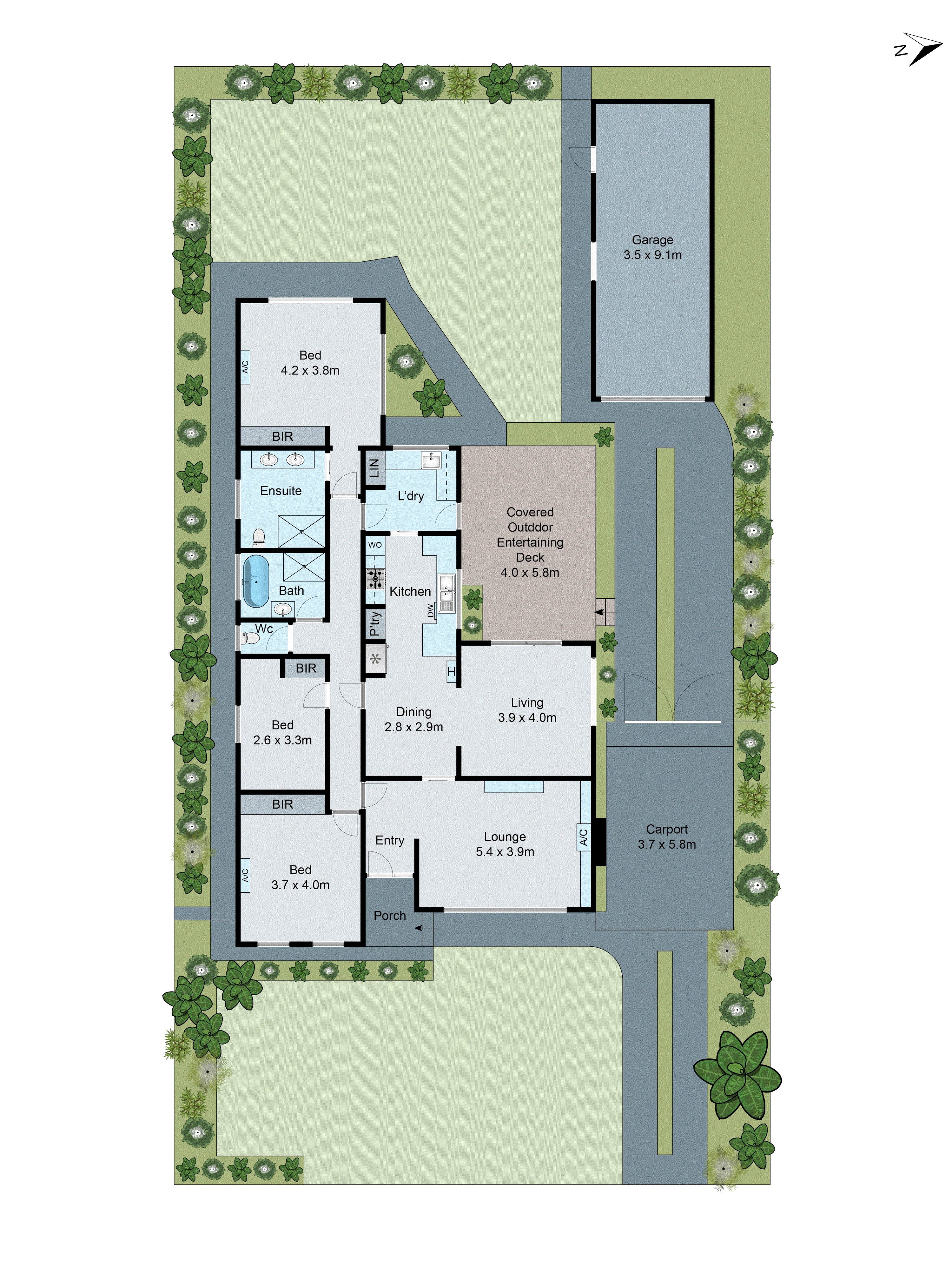 8 Northam Avenue, Highton VIC 3216 - Floorplan