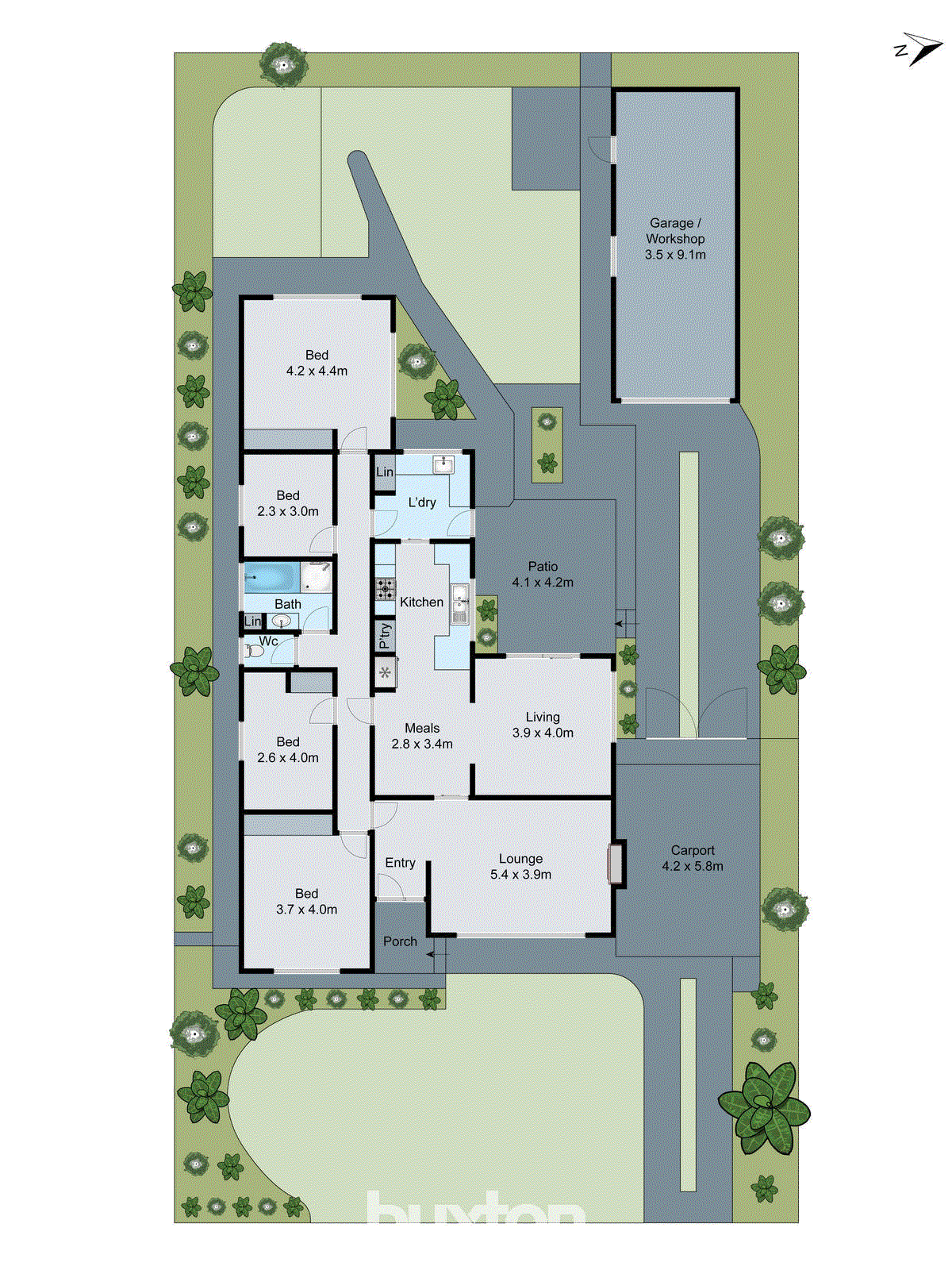 8 Northam Avenue, Highton VIC 3216 - Floorplan