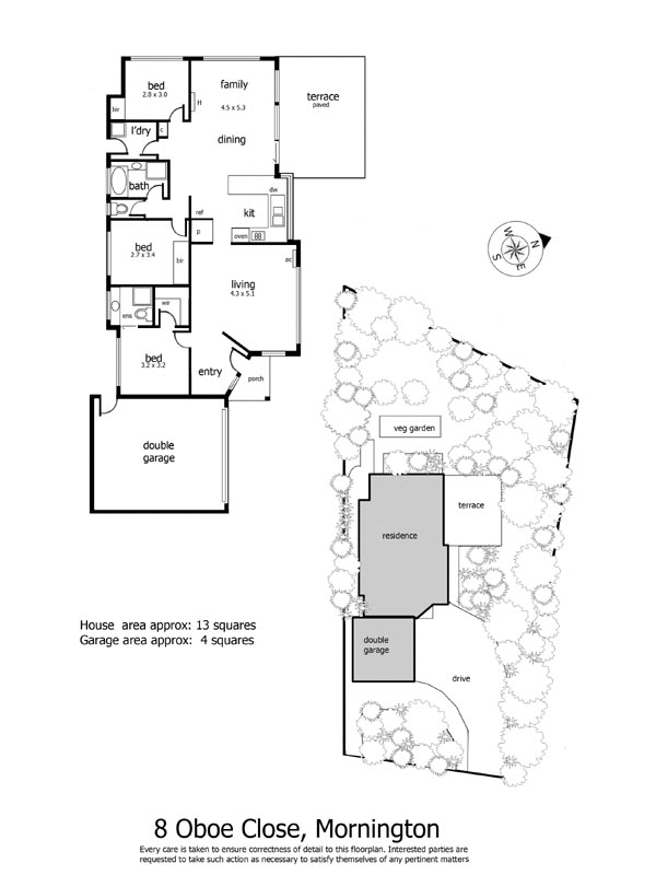 8 Oboe Close, MORNINGTON VIC 3931 - Floorplan