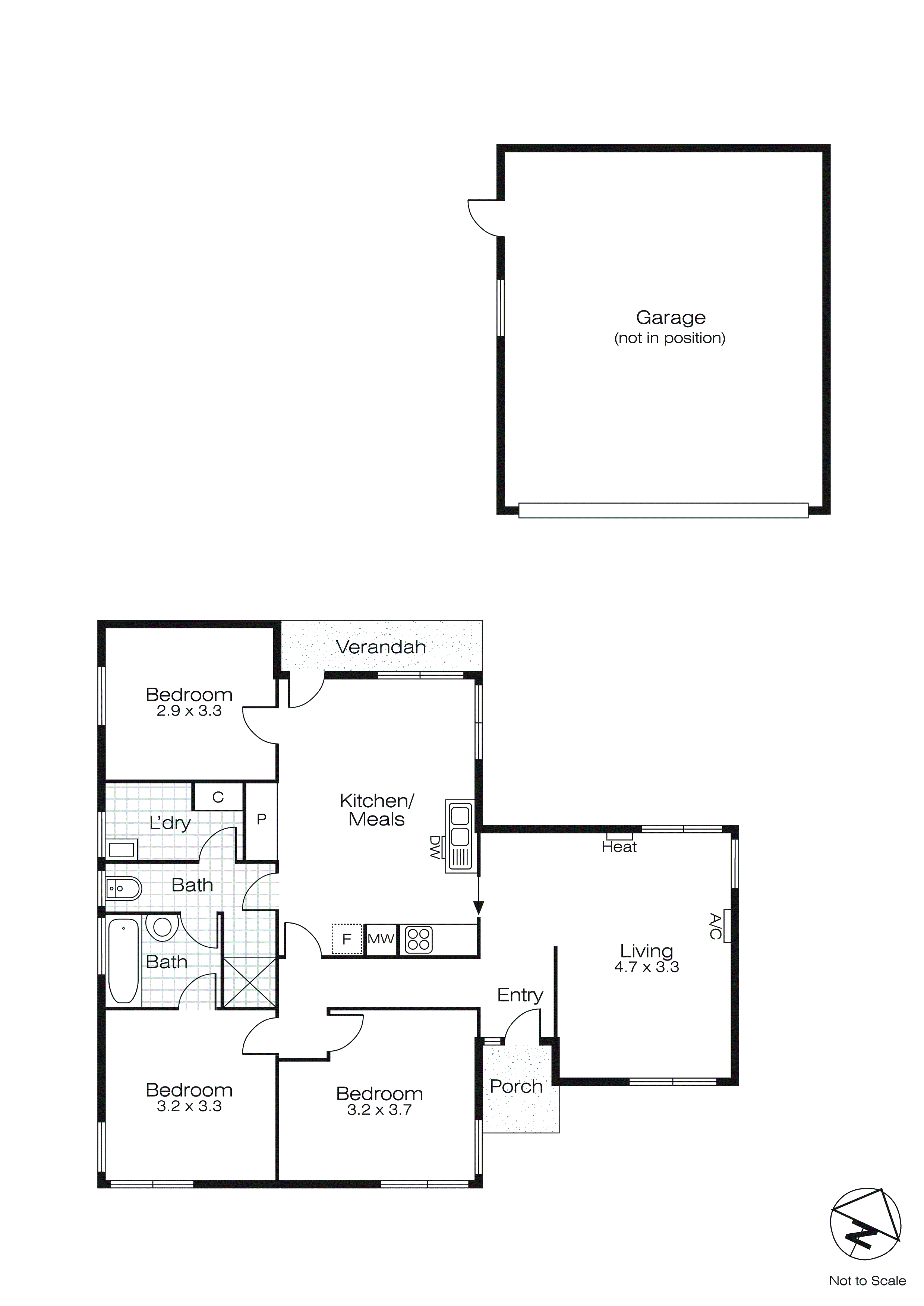 8 Olive Street, Wendouree VIC 3355 - Floorplan