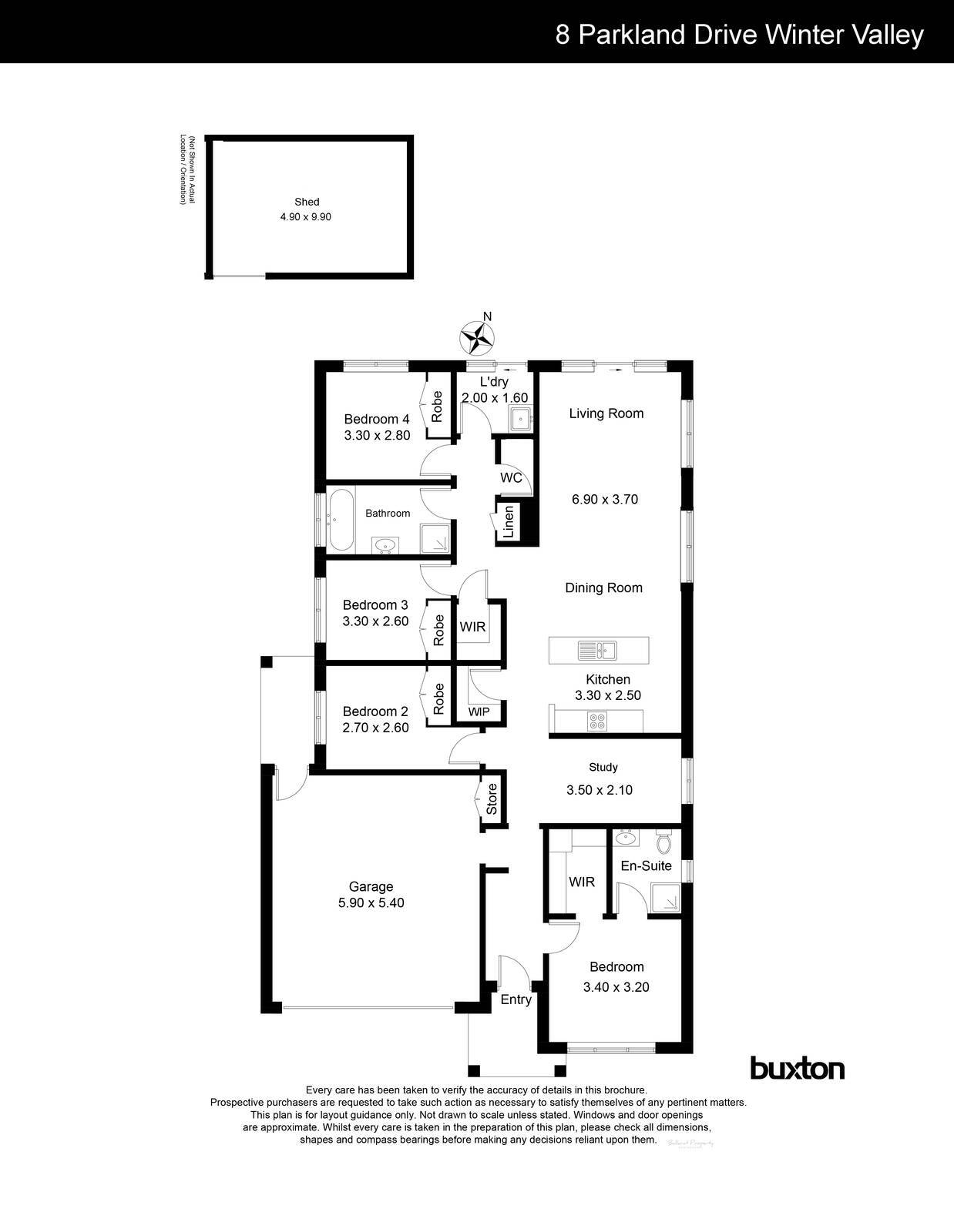8 Parkland Drive, Winter Valley VIC 3358 - Floorplan