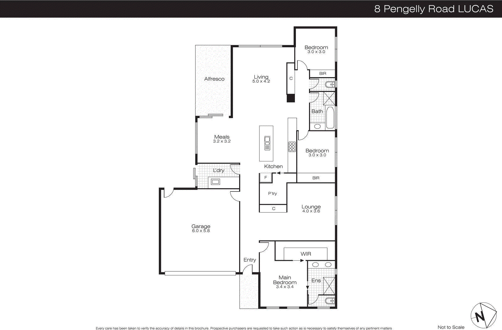8 Pengelly Road, Lucas VIC 3350 - Floorplan