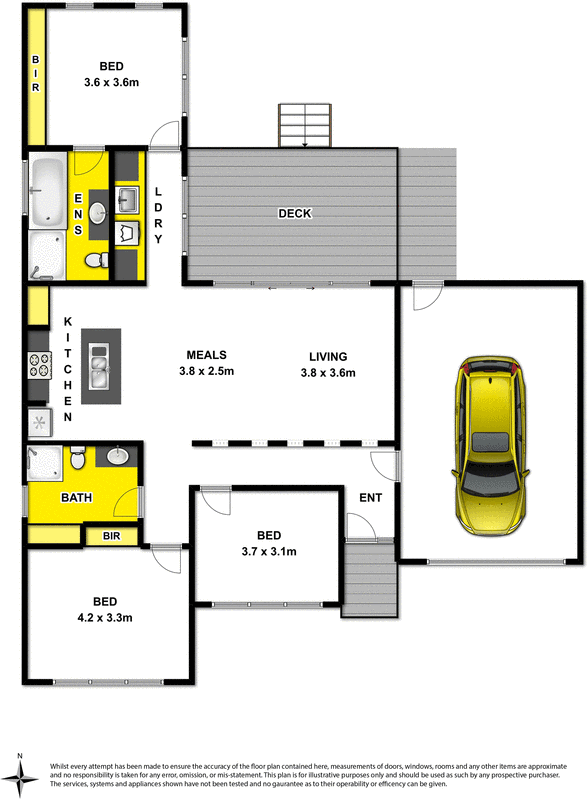 8 Pizer Street, Geelong West VIC 3218 - Floorplan