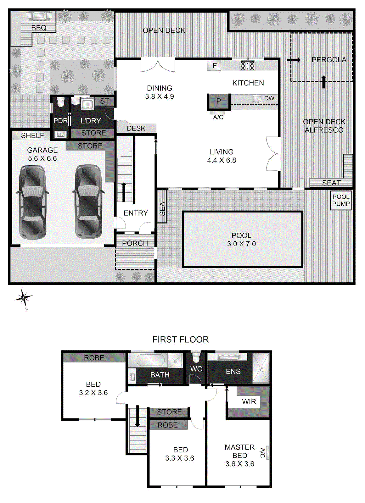 8 Rankin Road, Herne Hill VIC 3218 - Floorplan