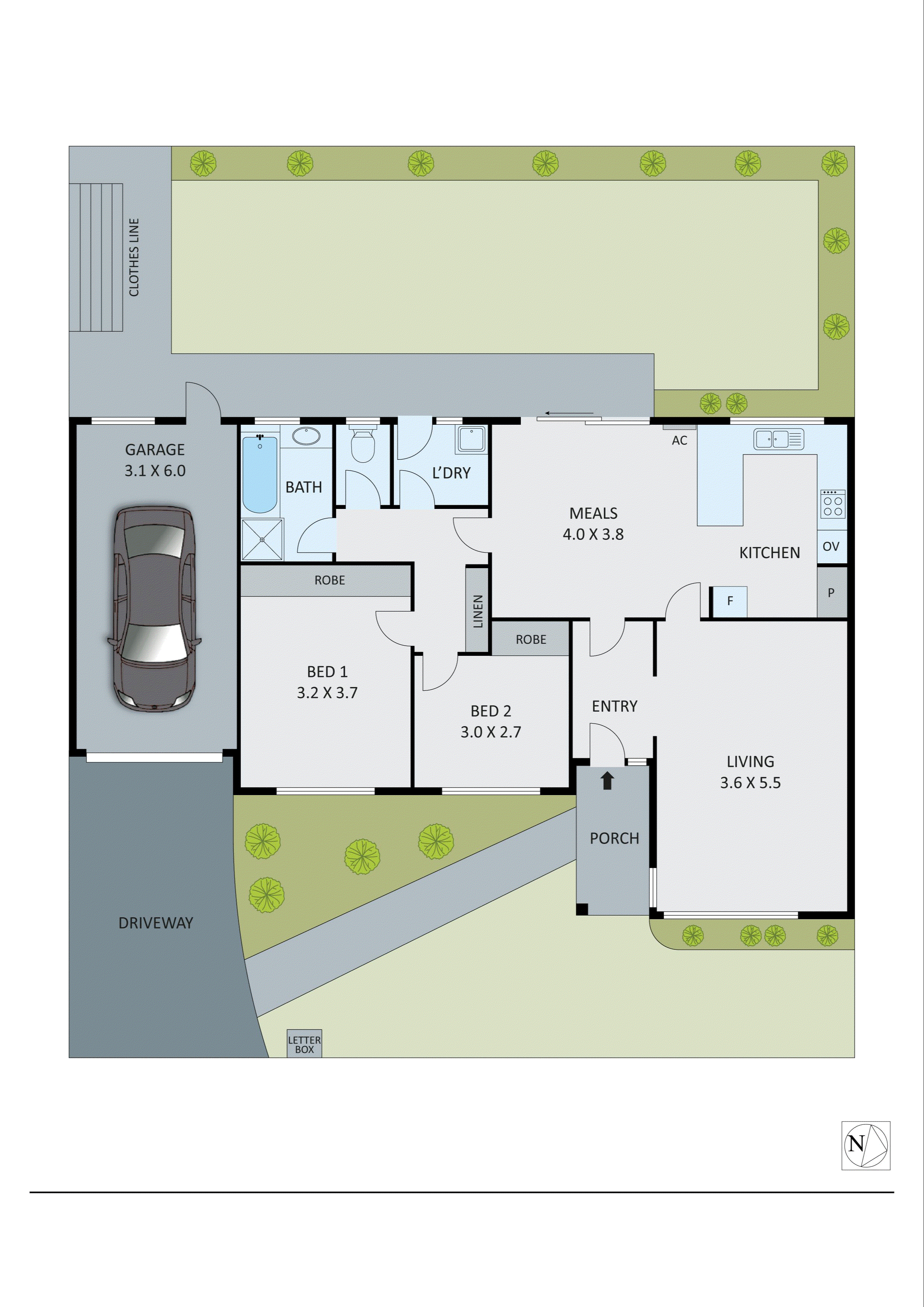 8 Ridder Court, Dingley Village VIC 3172 - Floorplan