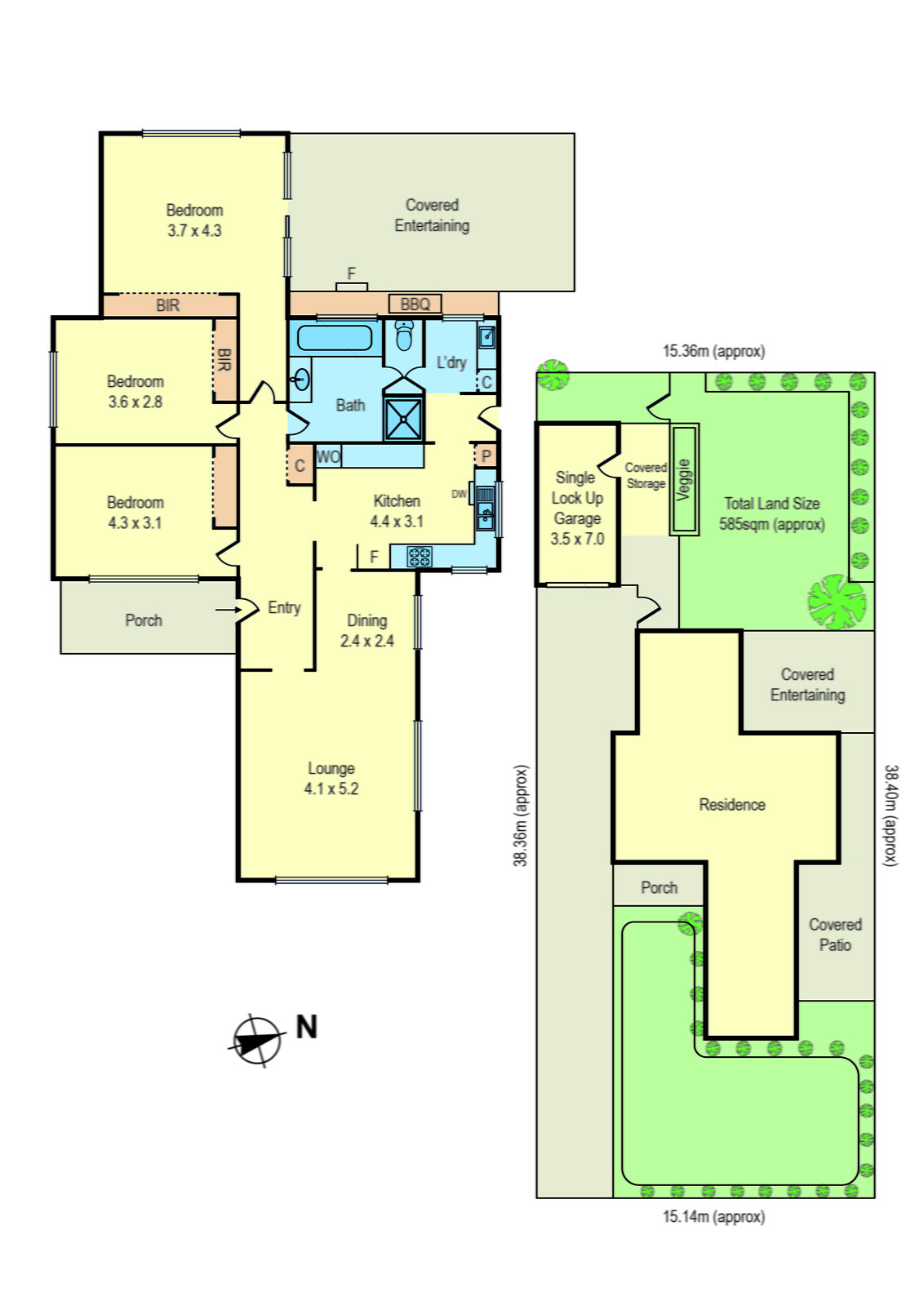 8 Rivette Street, Mordialloc VIC 3195 - Floorplan