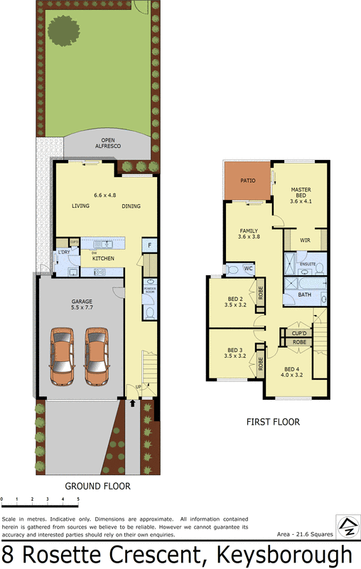 8 Rosette Crescent, Keysborough VIC 3173 - Floorplan