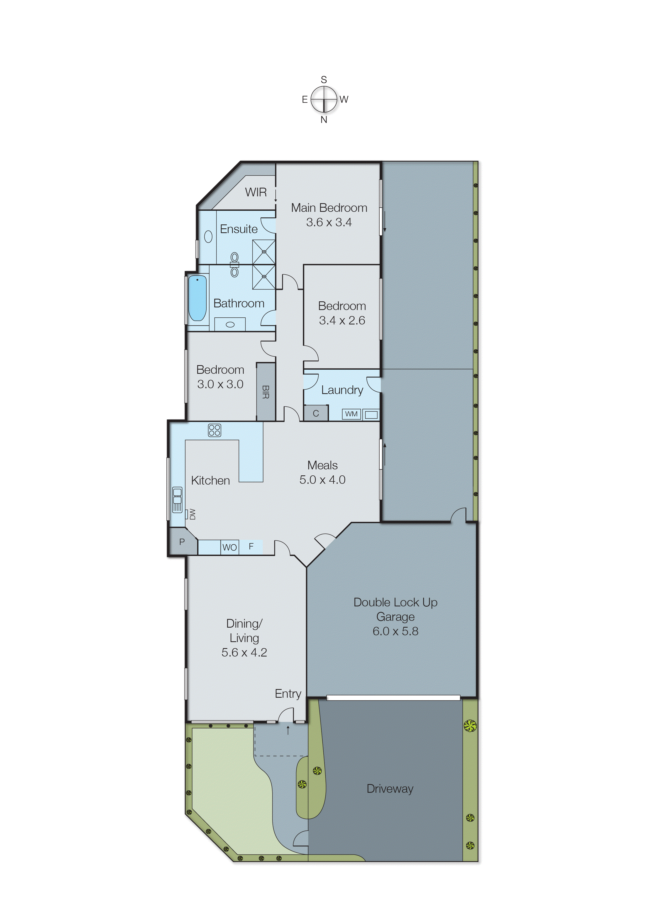 8 Rossmith Avenue, Beaumaris VIC 3193 - Floorplan