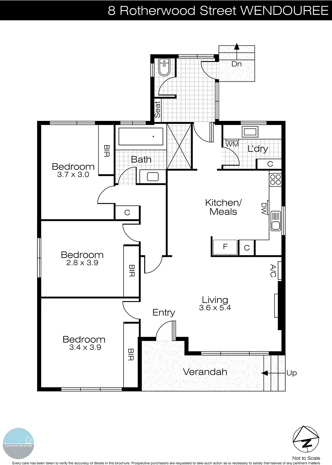 8 Rotherwood Street, Wendouree VIC 3355 - Floorplan