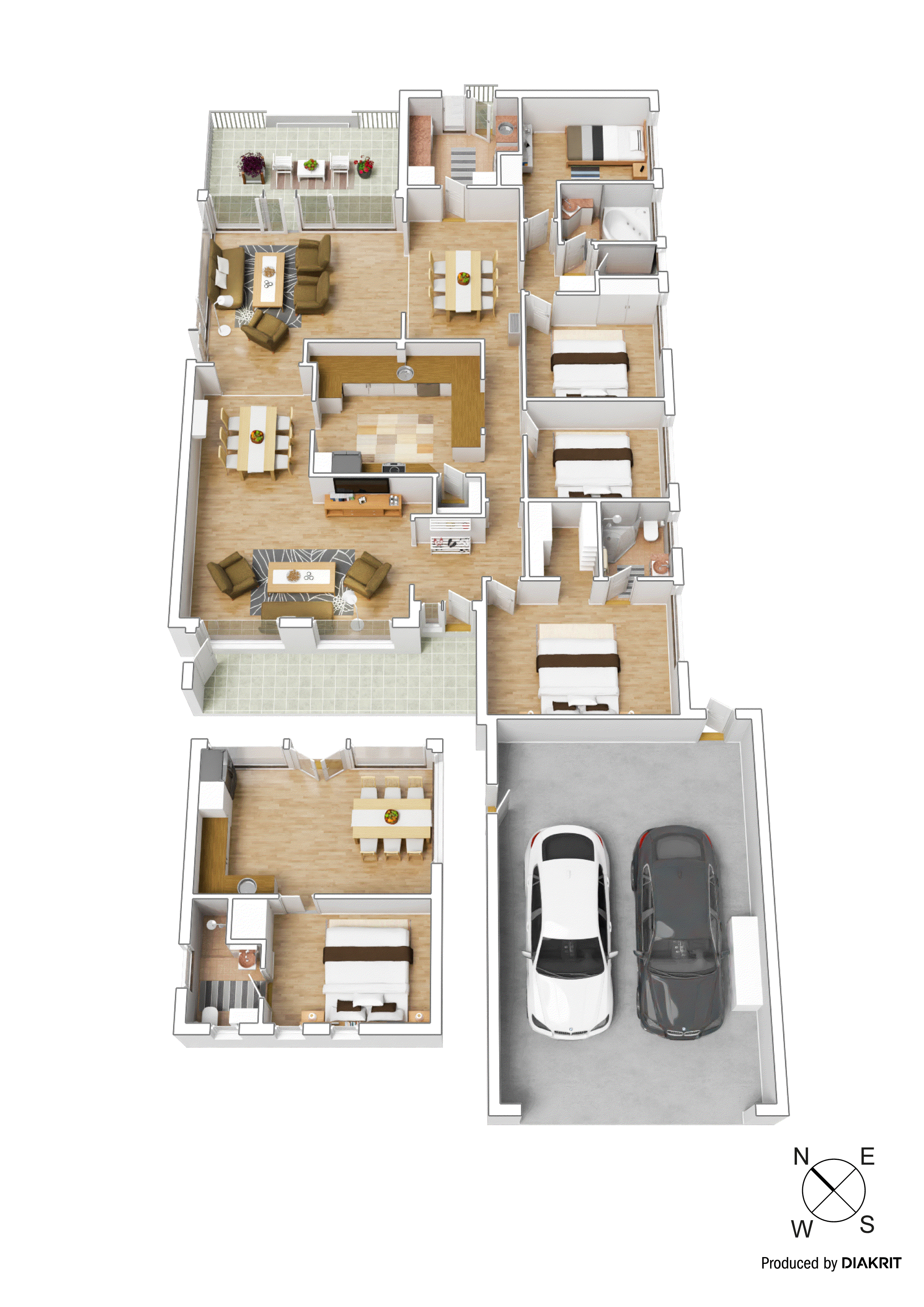 8 Roycroft Close, Glen Waverley VIC 3150 - Floorplan