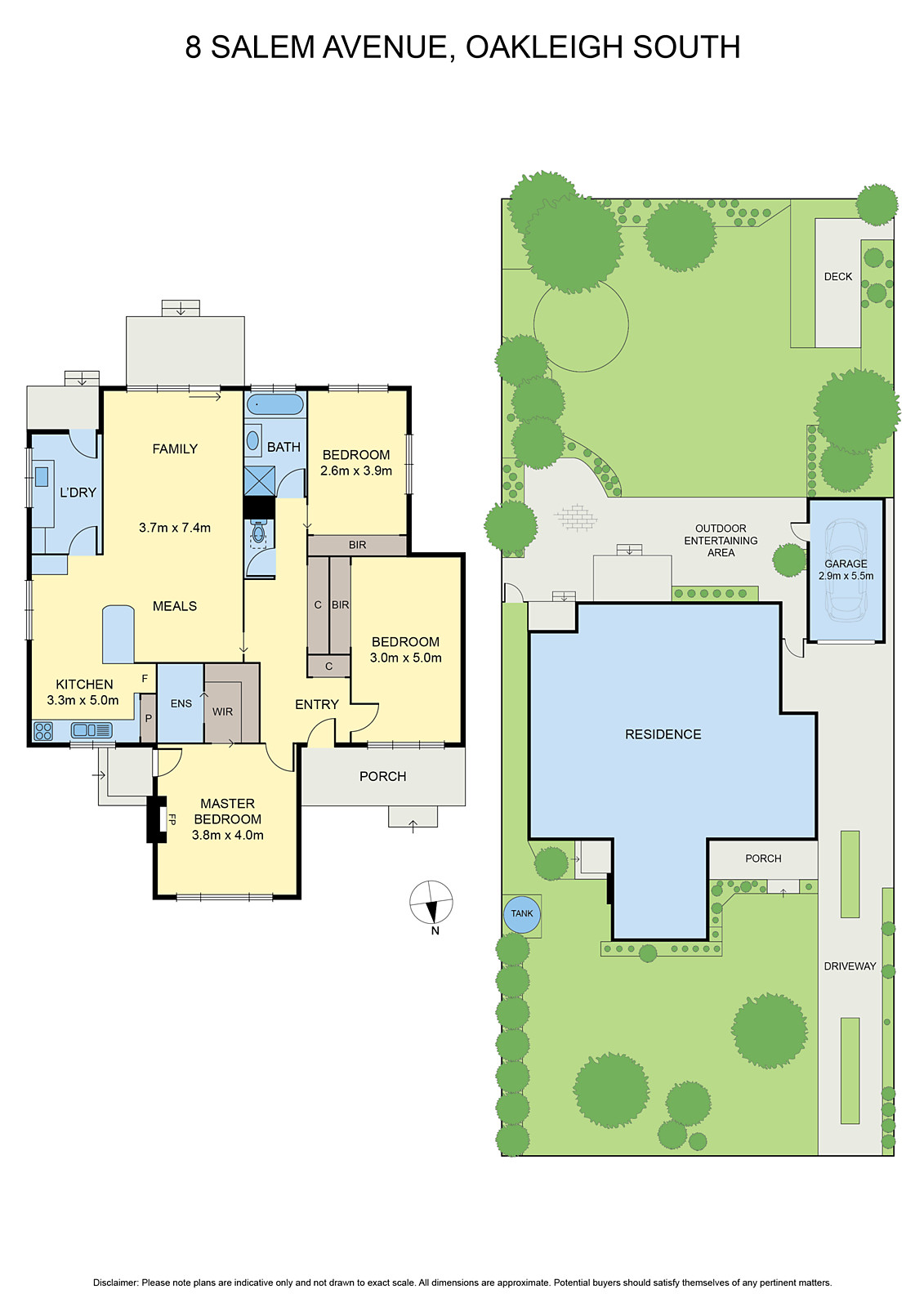 8 Salem Avenue, Oakleigh South VIC 3167 - Floorplan