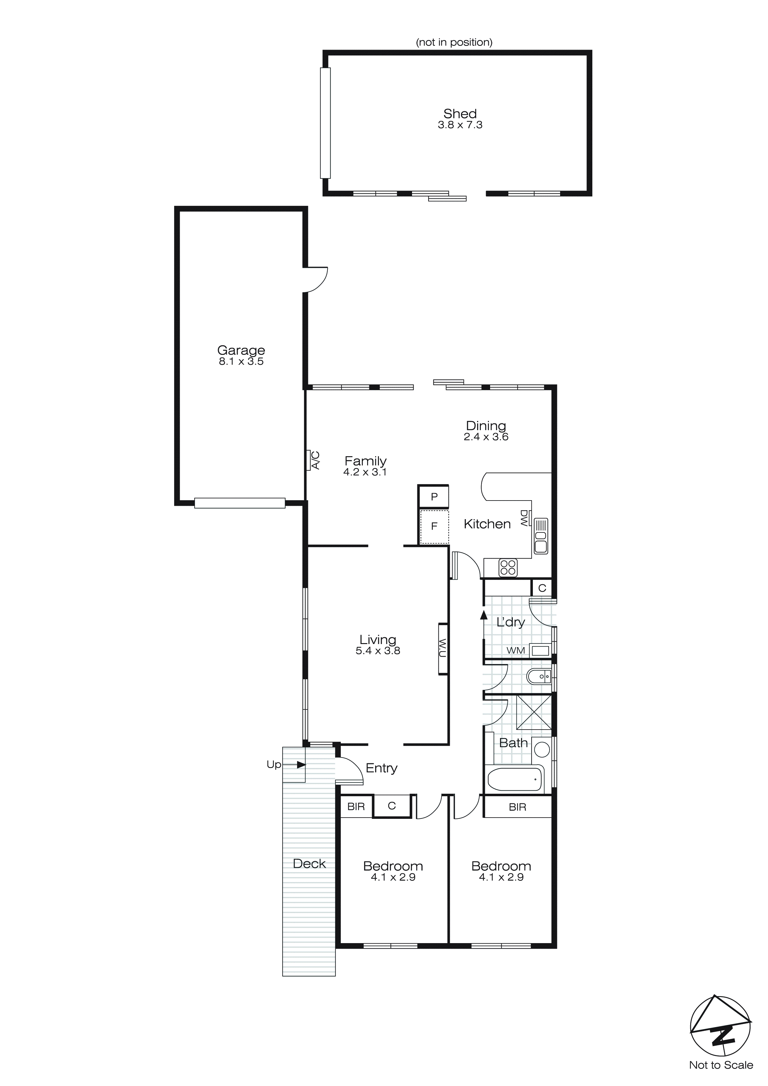 8 Salisbury Avenue, Newington VIC 3350 - Floorplan