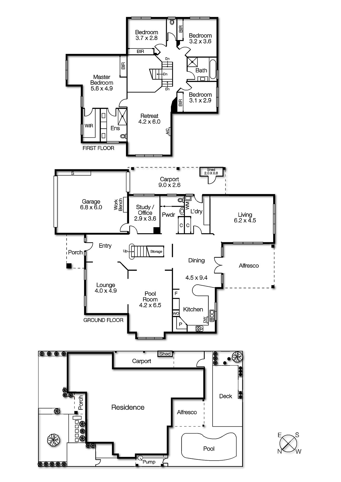 8 Sanctuary Place, Aspendale Gardens VIC 3195 - Floorplan